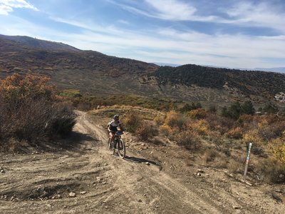 Photo taken just past the steep 4WD incline.