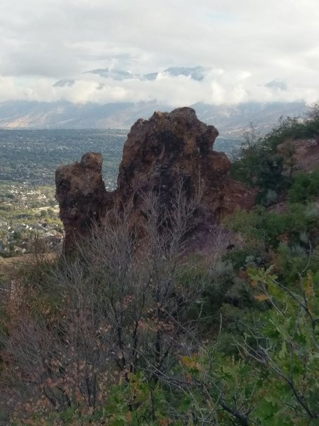 Top of the Red Rock Climbing Crag