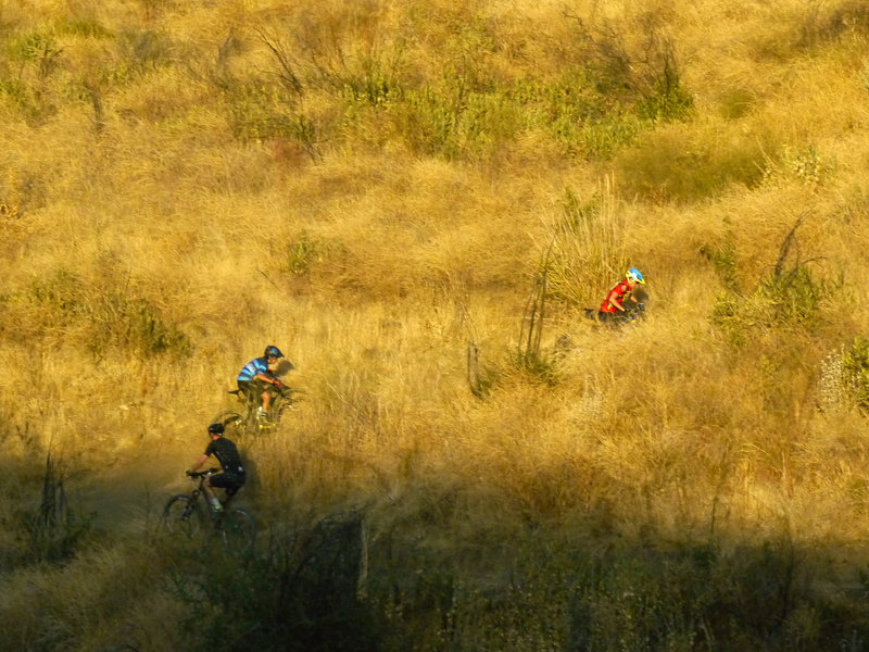 Pedalfest 2018 action at the switchback