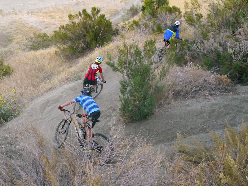 The final, and most dangerous switchback of the course. I fell here. I've seen others fall too.