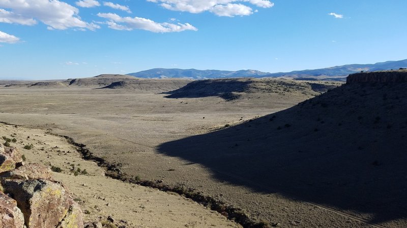 Looking south from Limekiln Ridge