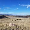 Looking northward from the top of Nicomodes Ridge. Limekiln Peak in the distance.