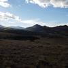 Looking Eastward from the top of Nicomodes Ridge. Dog Mountain in the distance.