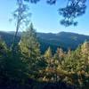 Ridge views from Gazos Creek Road