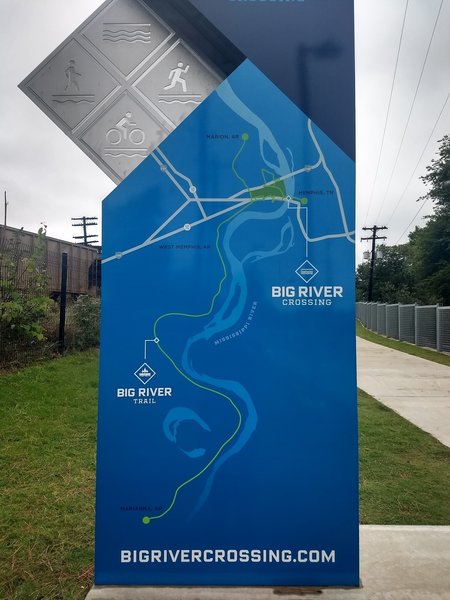 Entire Big River Crossing Trail System including the Levee Trail