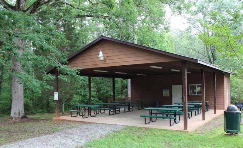 Pavilion at Buck Spring Plantation Bike Trails