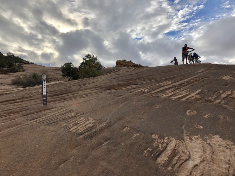 A bit o’ hike-a-bike on Ramblin’...