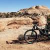 Rocky Tops just after riding along the canyon ridge! Plenty of slick rock fun!