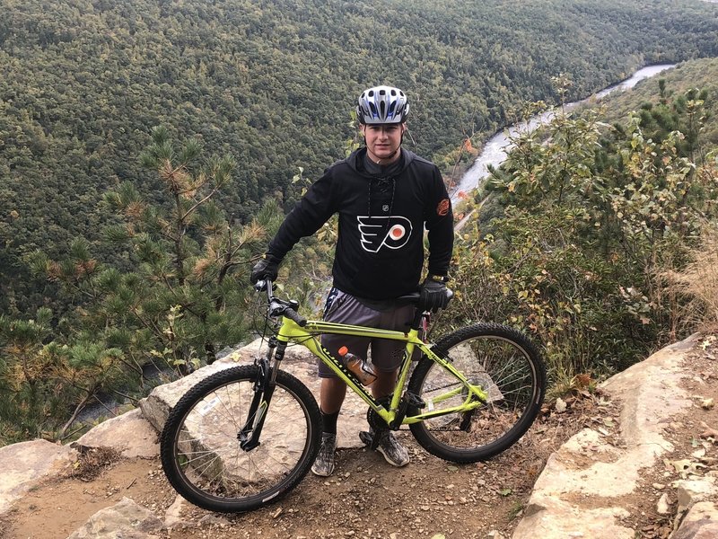 Great place for a photo. Overlooking Lehigh River.