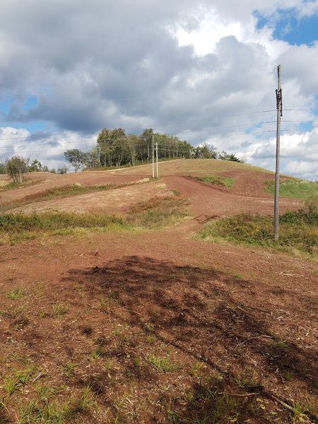 Got lost at this clearing couldn't find the trail at the other side.