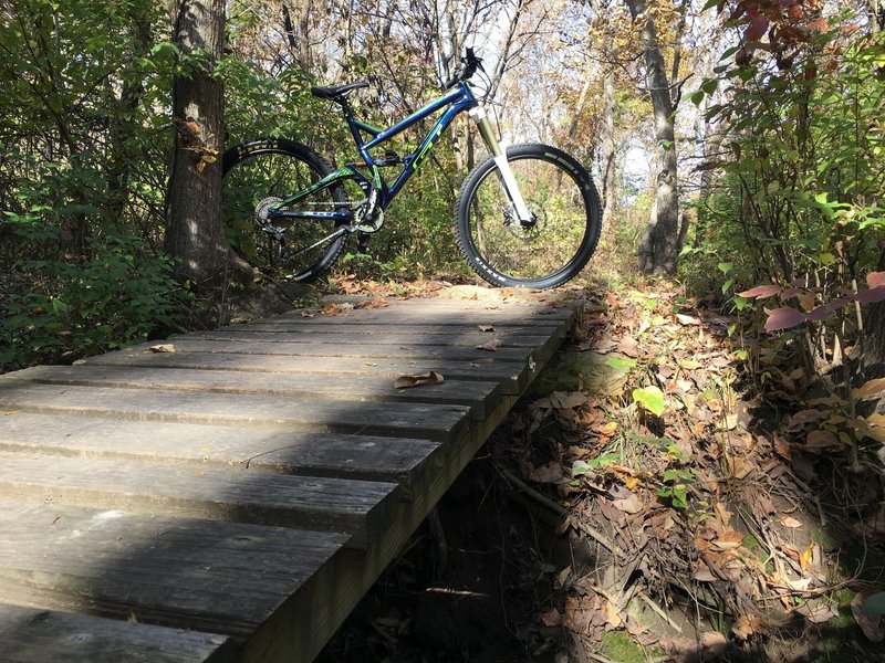 Small bridge crossing.