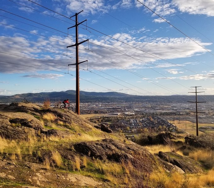 Gnar wall and Spokane