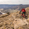 Dropping in on the good stuff from the top of Mack Ridge