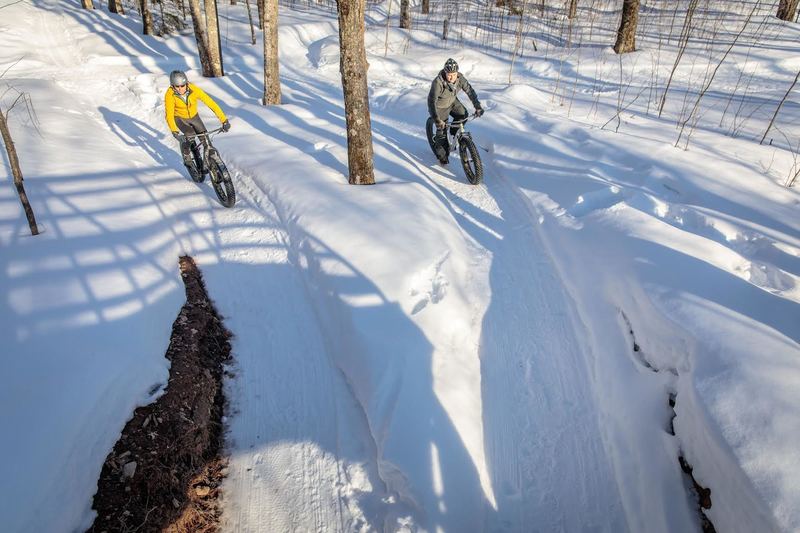 Fat Biking at WinMan Trails