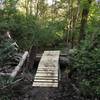 Yellow Trail - A-Frame Wooden Feature