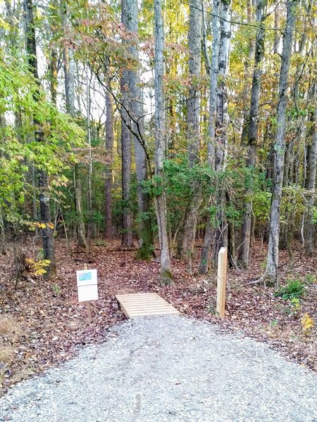 Forest Ridge Mountain Bike Trailhead