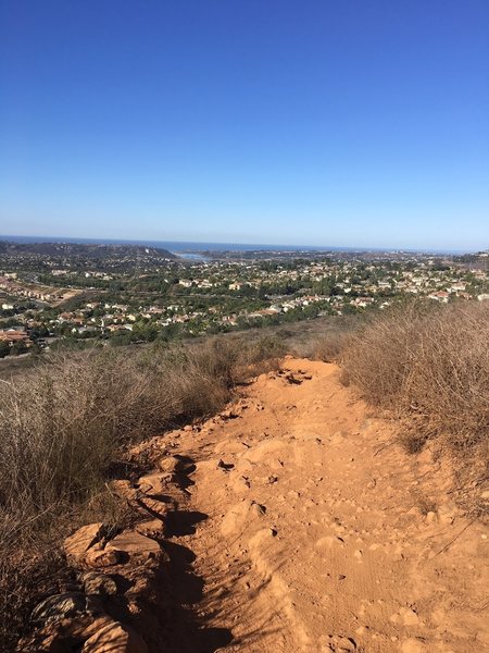 Switchback descent