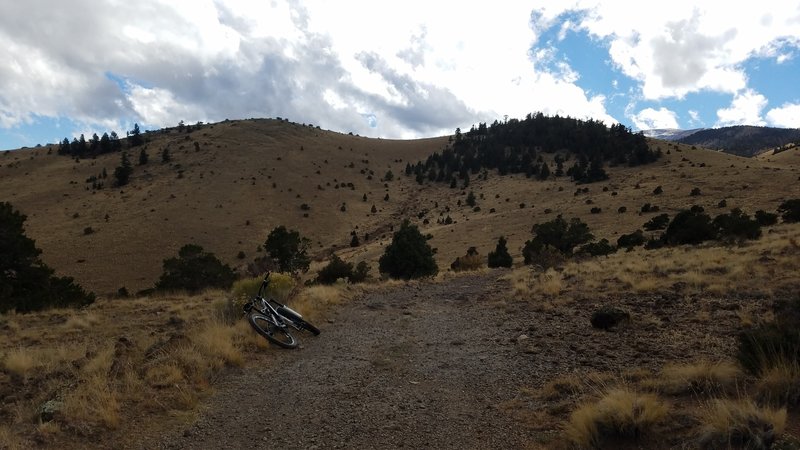 A rocky descent at Nicomodes Gulch