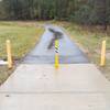 Entrance to paved multi-use trail.