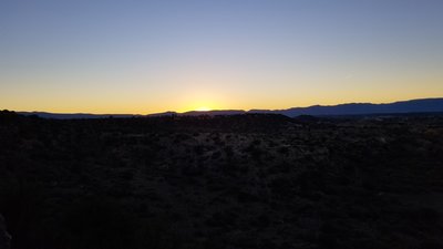 Sunset from sunset loop.