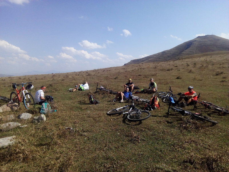 Bikers enjoying the nature