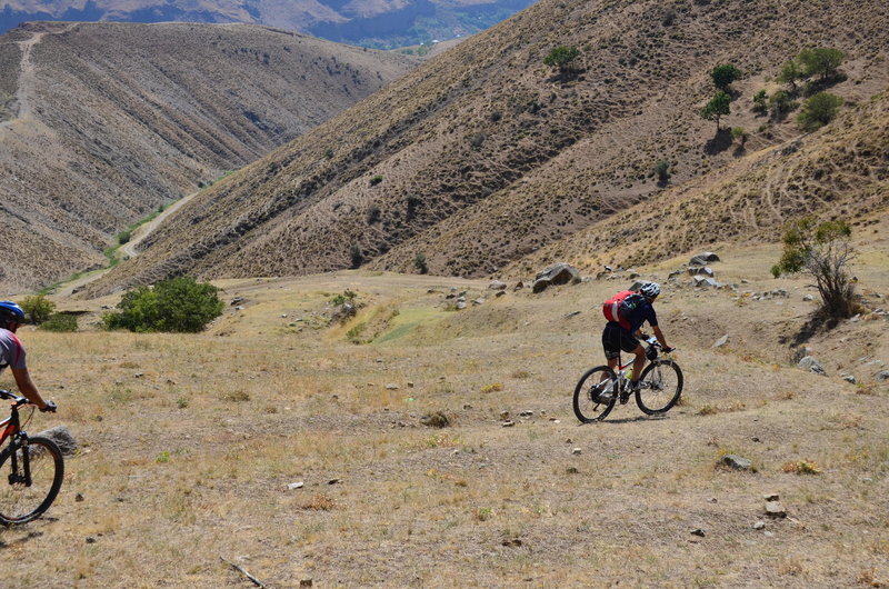 Bikers on the way