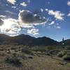 December winter mountain biking in the desert at the White Tanks.