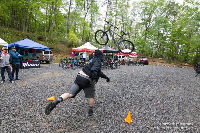 Huffy Toss during Bike @ Bays, photo by Jerry Greer.