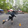 Huffy Toss during Bike @ Bays, photo by Jerry Greer.