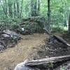 Beautiful rocky terrain in Thomas City Park