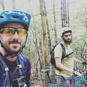 Climbing up Jim Branch is not as attenuating as my brother is making it seem! Ridgeline and Issac Heath are worth the climb!!