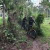 Another singletrack at RP trail on a muddy, wet day. Careful because it's fenced by barbed wires. :)