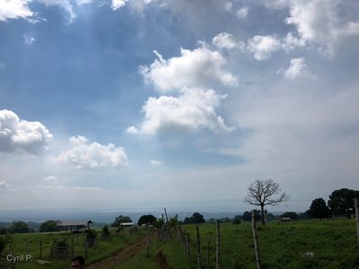 Breath-taking view of Davao City at entrance of Nenita Trail - still at RP Trail.