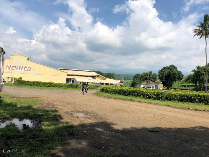 Finally at Nenita farms, the end-point of the RP Trail.  Very nice that the management allows bikers to pass through their private lands. :)