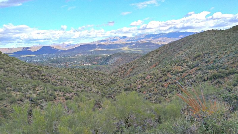 Looking towards Black Canyon City