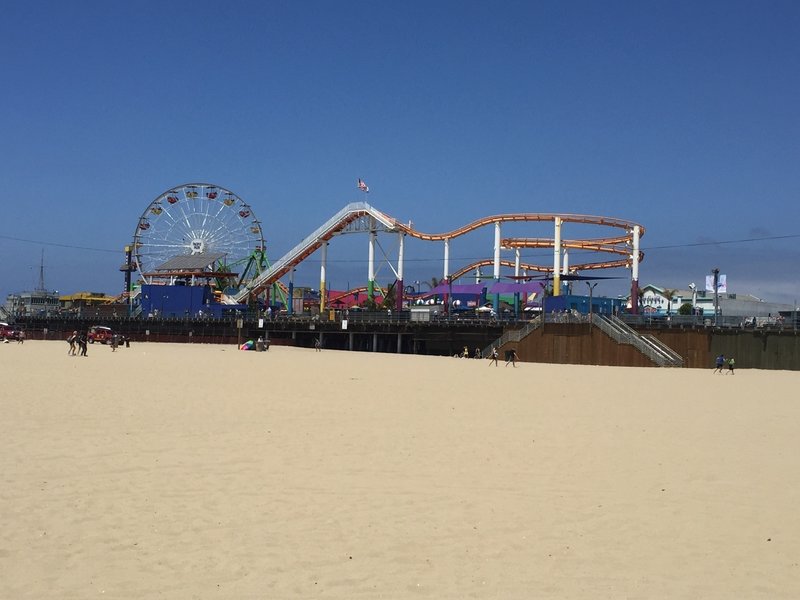 Santa Monica Boardwalk.