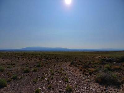 Rocky trail near volcano peak