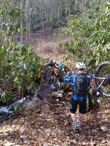 Creek Crossing on Rye Patch Trail