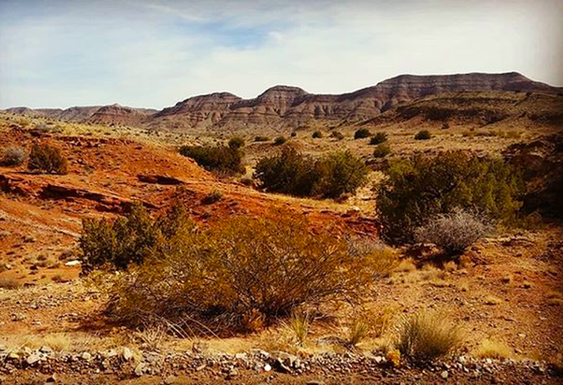 Great views on the Quebradas Backcountry Biway.