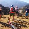 Enjoying the descent down the Cajon Pass