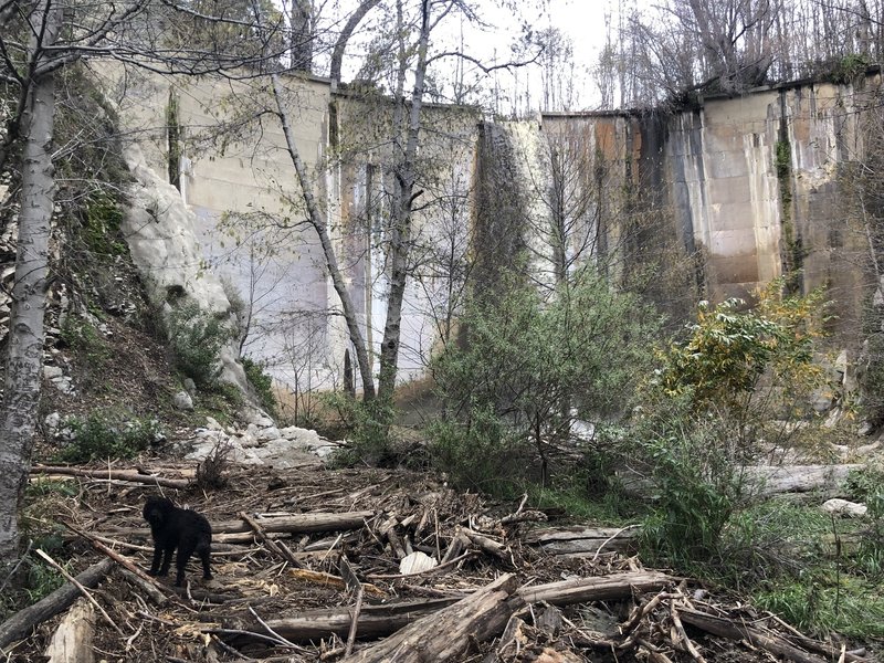 JPL Dam after a nice rain.