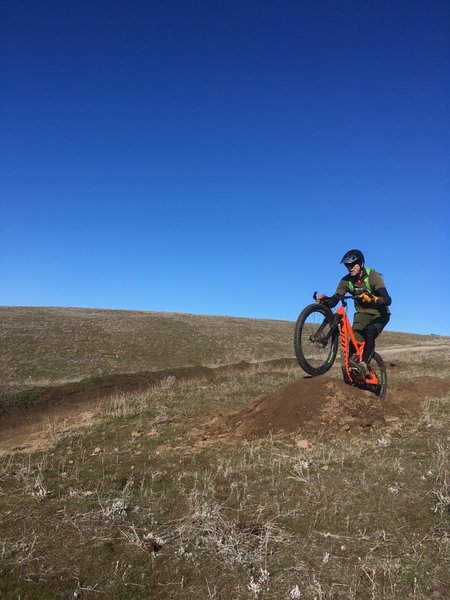 Beautiful winter day on Tower Trail