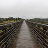 Wet bridge over the Niobrara River.