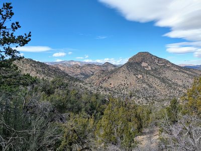 The Black Range Dominates The Background While Tierra Blanca Peak Dominates the Foreground!