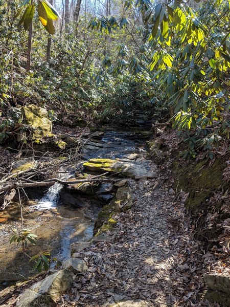 Technical creek crossing