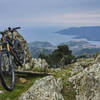 Atop Cima del Monte with Porto Azzurro in the background