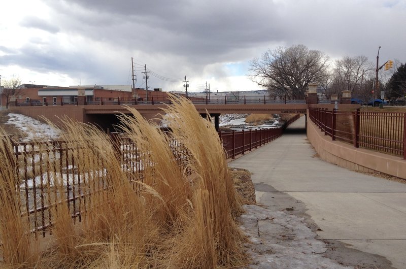 Underpass at Ralston Central Park.