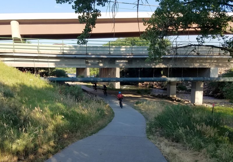 Clear Creek Trail underpass