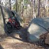 Big boulders on Big Rock trail.