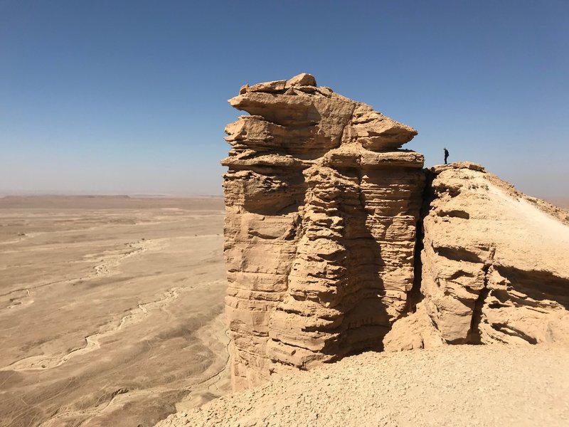 spectacular views from the edge of the plateau